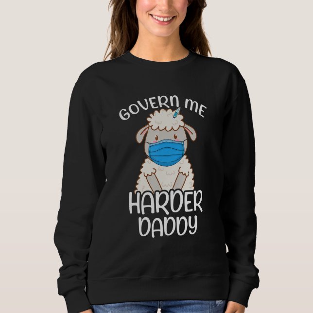 Moletom Padre Engraçado me governa mais duro Pai (Frente)