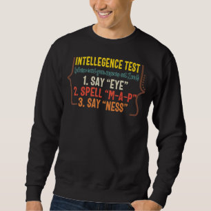 Moletom Padre Intelligence Test Responde a Alto Dia de os