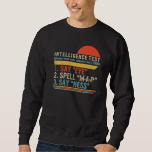 Moletom Padre Intelligence Test Responde a Alto Dia de os