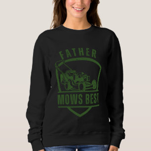 Moletom Padre Mows Best Laower Mower Pai Mears Gardener Fa