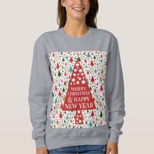 Moletom Padrões de Natal - árvore de natal