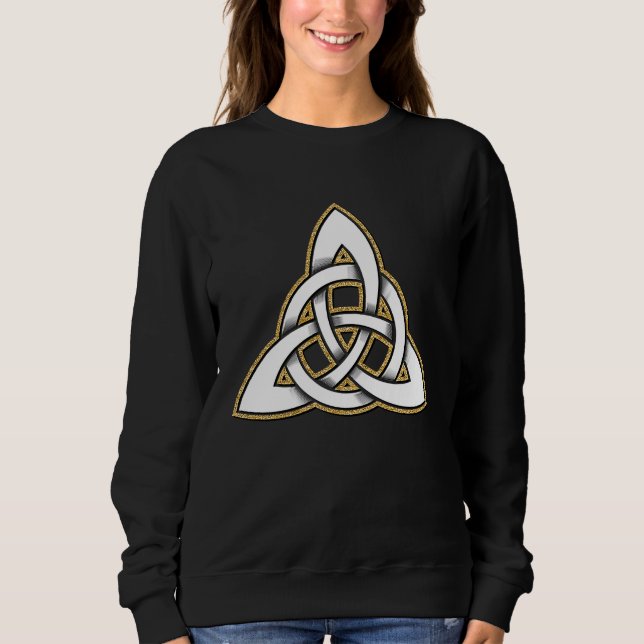 Moletom Pagen Triquetra Symbol Celtic Trinity Knot (Frente)