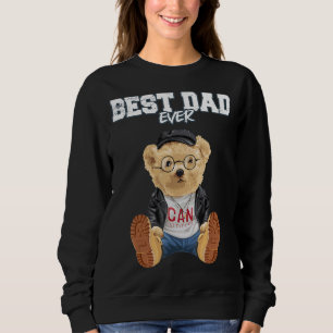 Moletom Pai 2023 da Menina Teddybear para o anúncio de gra