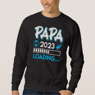 Moletom Pai 2023 Pai De Carregamento A Ser Pai 2023 2