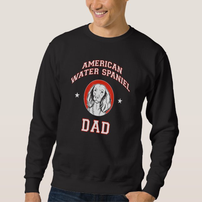 Moletom Pai Americano de Espanha de água (Frente)