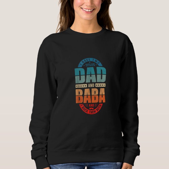 Moletom Pai Árabe Baba Melhor Baba Árabe Alguma Vez Retro  (Frente)