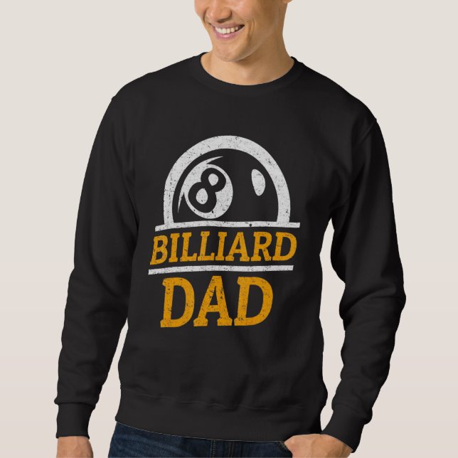 Moletom Pai Billiard - Equipe de Piscina Billiard (Frente)