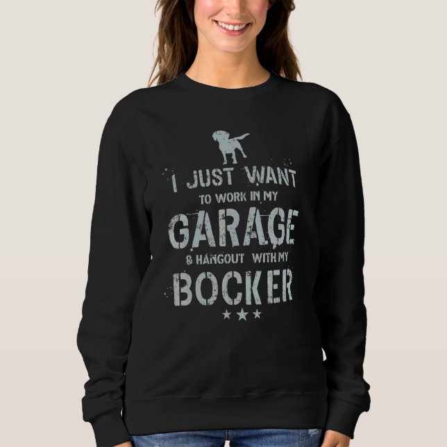 Moletom Pai Bocker Garagem Homens Enforcam (Frente)