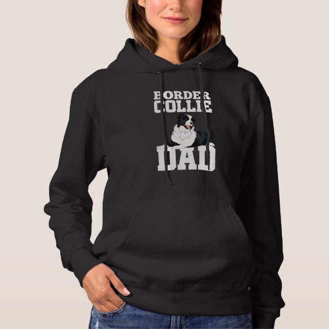 Moletom Pai Border Collie Dono de Cachorro Dia dos Pais Bo (Frente)
