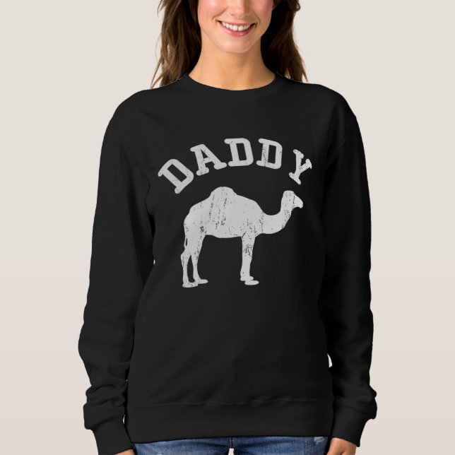 Moletom Pai Camel Vintage Ideias Para Pai (Frente)