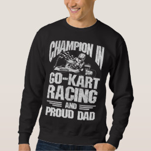 Moletom Pai Campeão de Kart Proud Dad