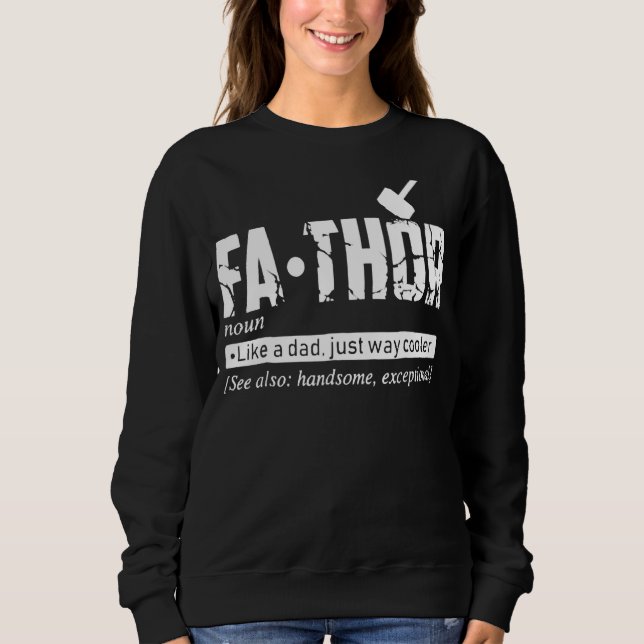Moletom Pai Como Pai Normal Muito Mais Frio Feliz Fathe (Frente)