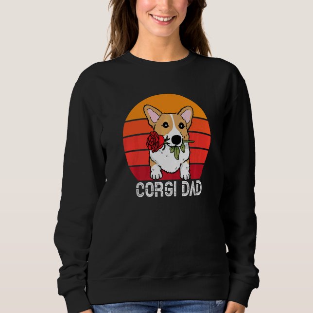 Moletom Pai Corgi Cute (Frente)