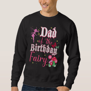 Moletom Pai Da Princesa Fada De Aniversário Garota Cogumel