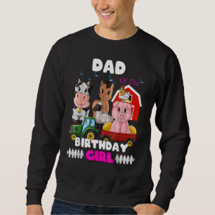 Moletom Pai Da Rapariga De Aniversário Tra