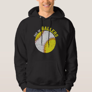 Moletom Pai De Balas design da família de beisebol