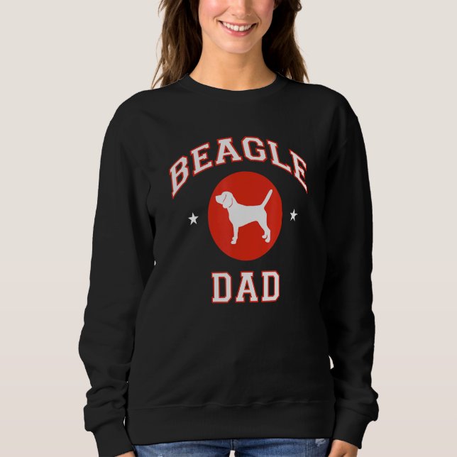 Moletom Pai de beagle (Frente)