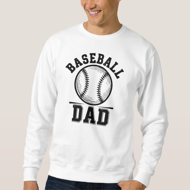 Moletom Pai de Beisebol, Dia de Jogo (Frente)