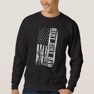 Moletom Pai De Bike Usa Bandeira Motocicleta Fmx Biker Pai
