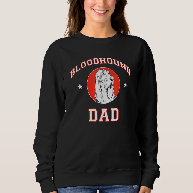 Moletom Pai de Bloodhound (Frente)