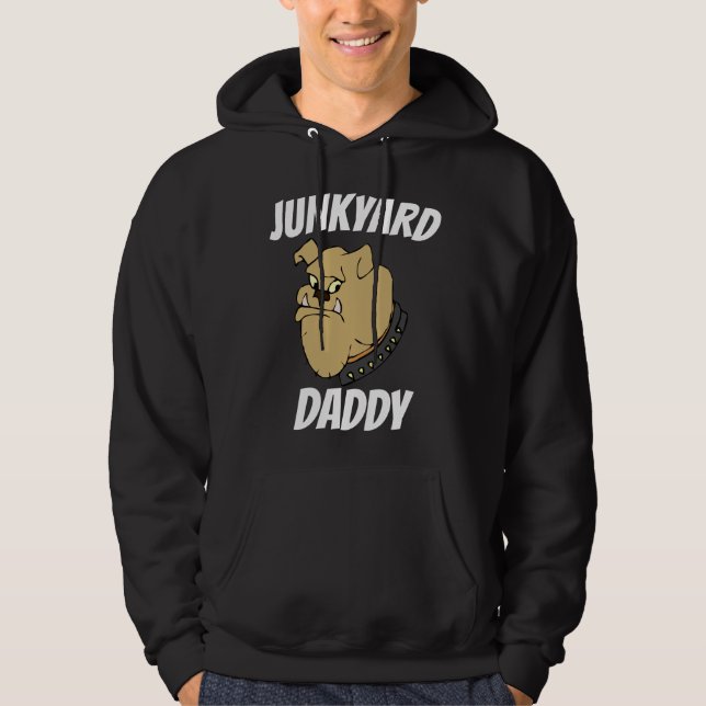 Moletom Pai DE BULLDOG, PAI DE JUNKYARD (Frente)