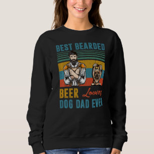 Moletom Pai De Cachorro Adorável De Cerveja Com Melhor Com