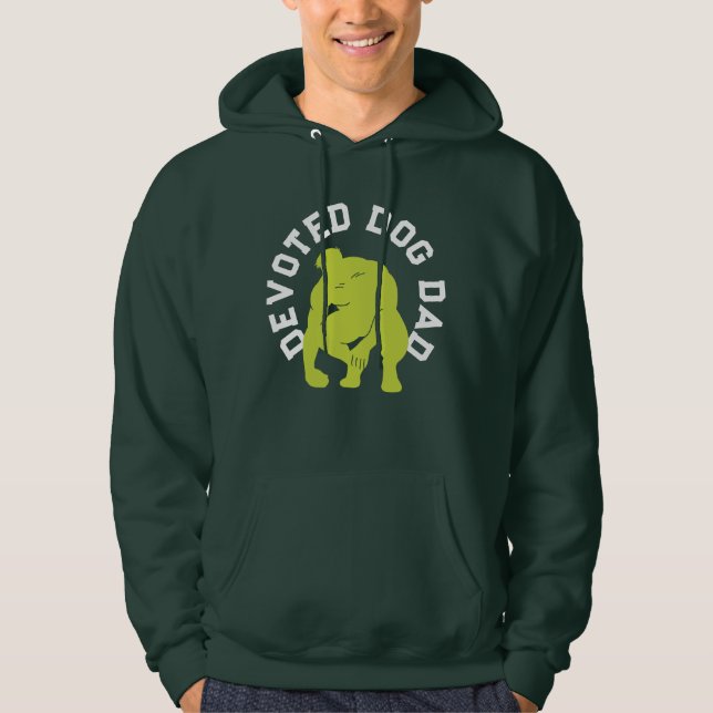 Moletom Pai de Cachorro Devotado Personalizado Coletor de  (Frente)