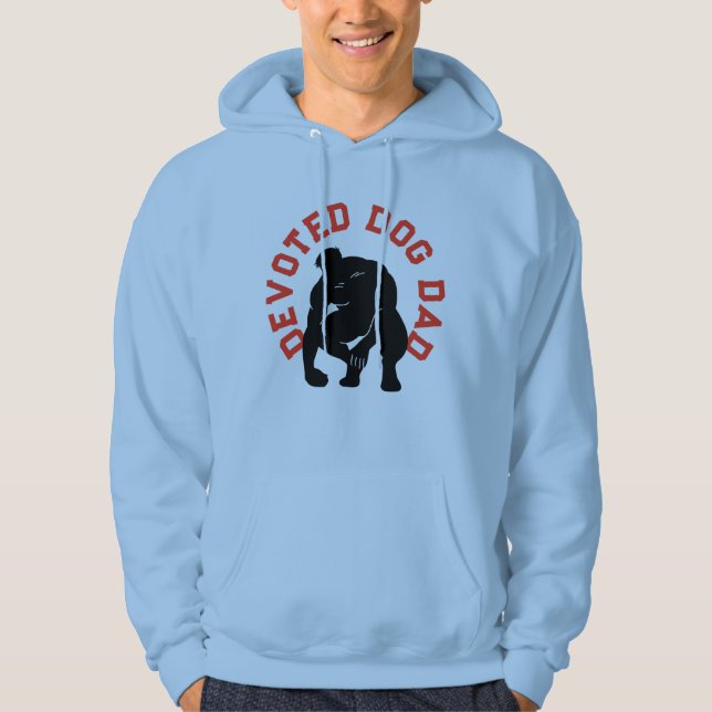 Moletom Pai de Cachorro Devoto Coletor de Cocô Sexy (Frente)