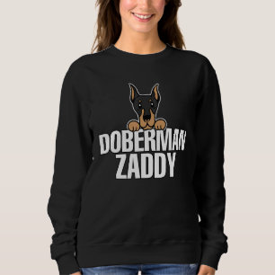 Moletom Pai de cachorro Doberman masculino design Zaddy