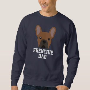 Moletom Pai de Cachorro Francês Vermelho