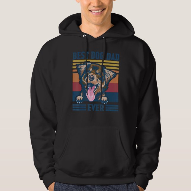 Moletom Pai De Cachorro Nunca Mais Pai Australiano Fa (Frente)