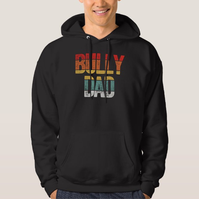 Moletom Pai de Cachorro Pitbull Pai (Frente)