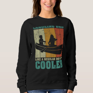 Moletom Pai De Canoagem De Retrorização Do Mens Vintage Co