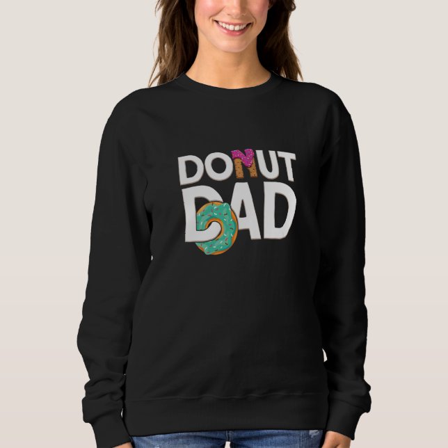 Moletom Pai de Donut Masculino  Donut  Assando Donut (Frente)