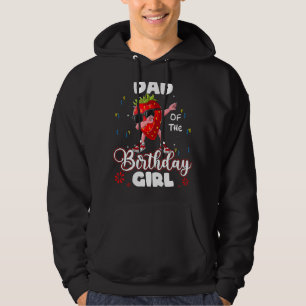 Moletom Pai De fruta Da Garota De Aniversário, Morango Dab