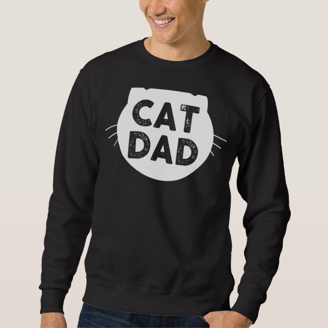 Moletom Pai de Gata de Mens (Frente)