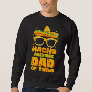 Moletom Pai de Gêmeos Não Muito Mediano no Cinco de Mayo M