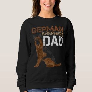 Moletom Pai de German shepherd de adolescentes Shepard Dog