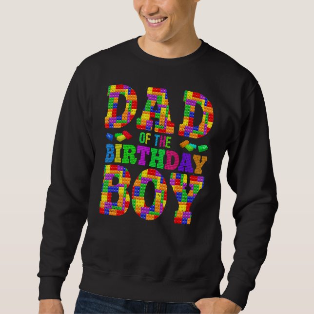 Moletom Pai De Meninos De Aniversário (Frente)