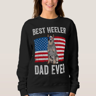 Moletom Pai de Mens Blue Heeler Australiano Cattle America