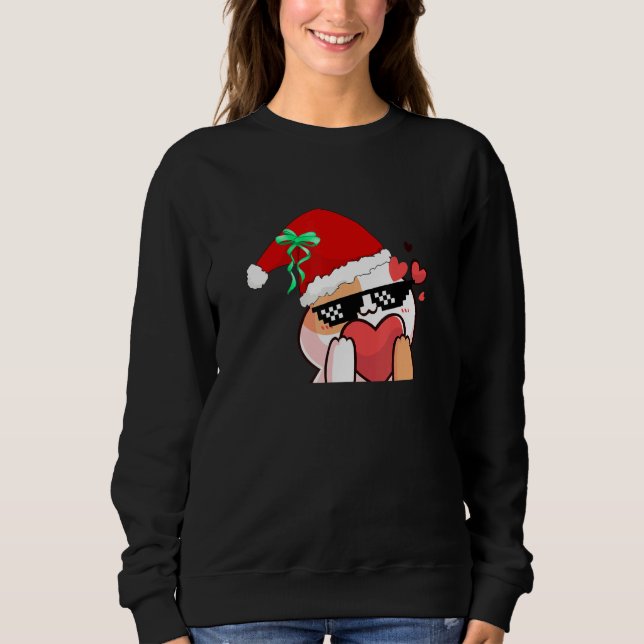 Moletom Pai de Natal, Estilo Oitava, Estilo Cat Ret (Frente)