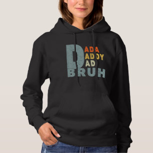 Moletom Pai de Pai Bruh Pai Retro Pai, de Mens Masculinos