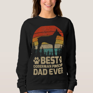 Moletom Pai De Pinscher Do Mens Retro Vintage Melhor Dober