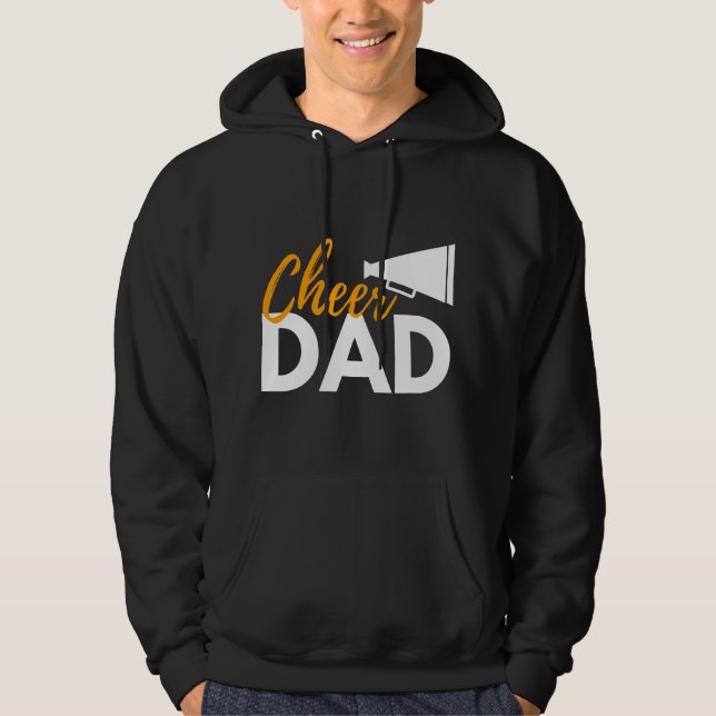 Moletom Pai de Torcida Masculino - Pai de Cheerleader de T (Frente)