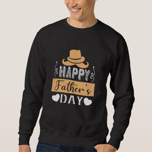 Moletom Pai - Dia de os pais Feliz (Frente)