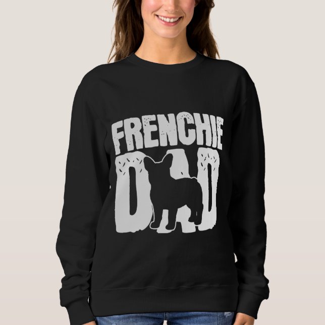 Moletom Pai do Buldogue Francês Pai (Frente)