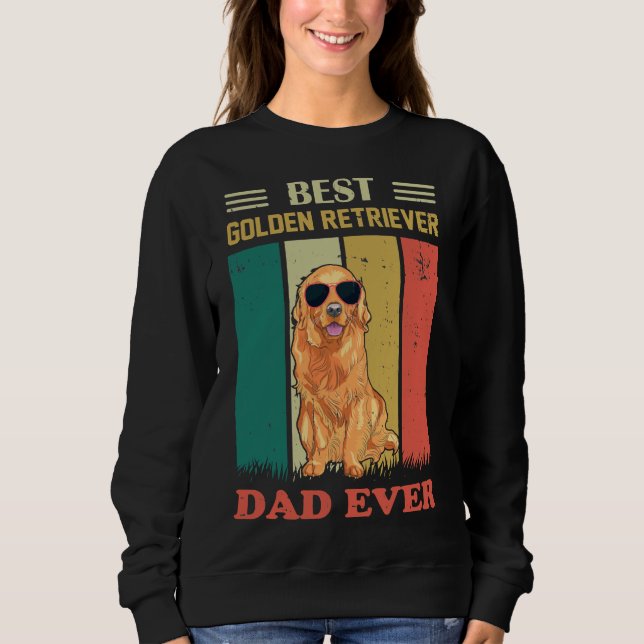 Moletom Pai do ouro Retriever (Frente)