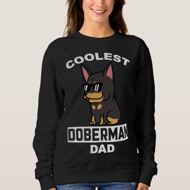Moletom Pai Doberman mais fixe (Frente)