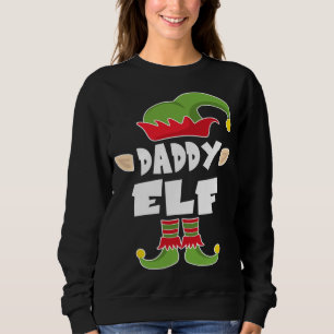 Moletom Pai Elf Squad Pai Natal Elf Costume