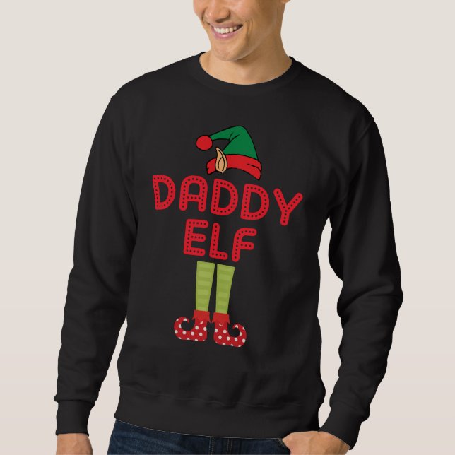 Moletom Pai Elf Ugly Natal (Frente)